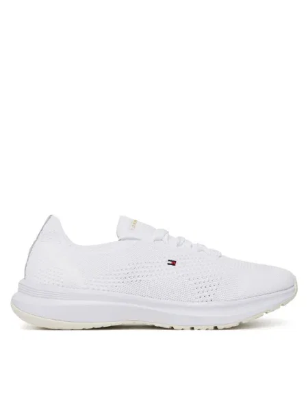 Tommy Hilfiger Sneakers Th Knit Runner alb
