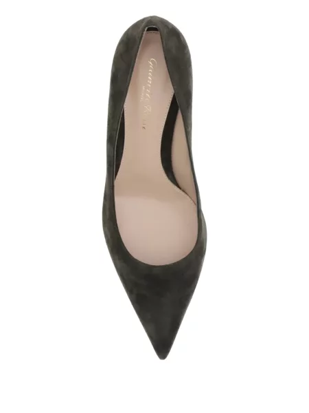 Pantofi cu toc Gianvito Rossi verde