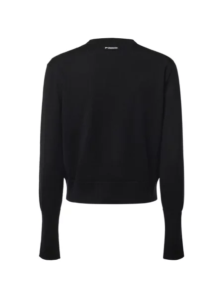 Pulover Pinko asimetric negru