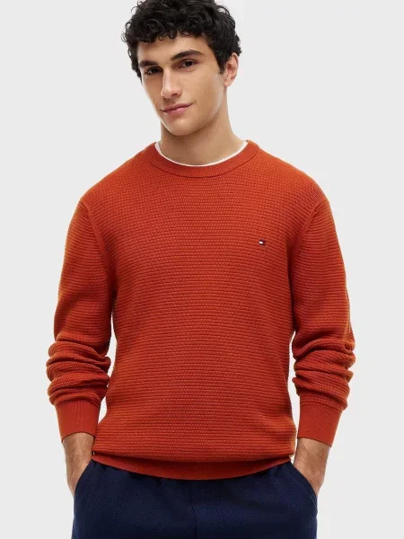 Светр Tommy Hilfiger помаранчевий