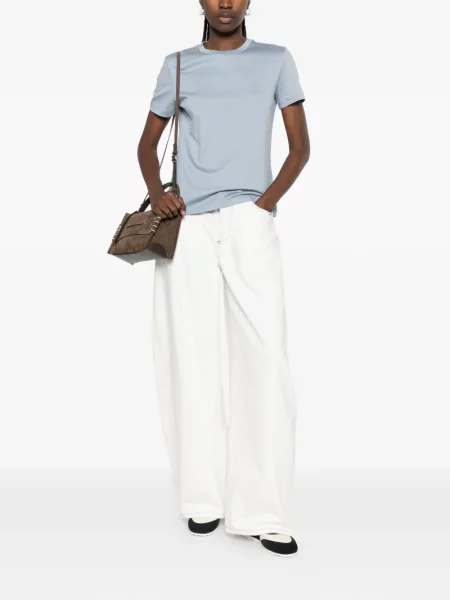 Tricou Max Mara cu autograf albastru