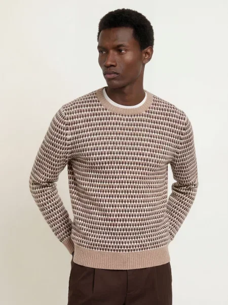 Gant Sweter beige biały
