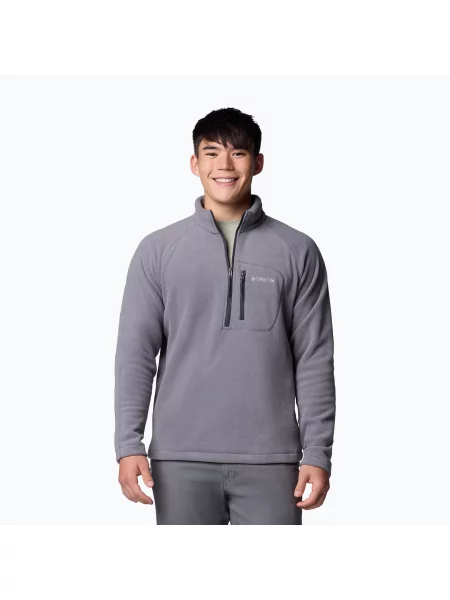 Hanorac bărbați Columbia Fast Trek III city grey/shark gri