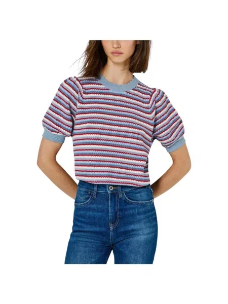 Denim ruha Pepe Jeans fehér