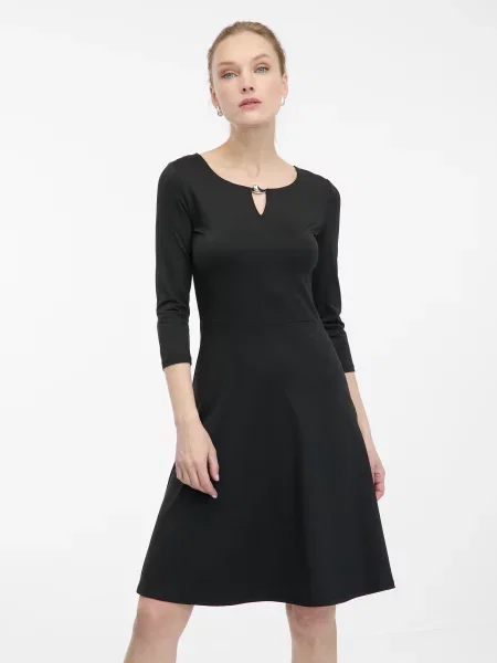 Rochie midi Orsay până la genunchi negru