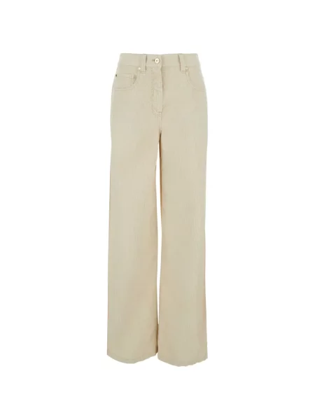 Pantaloni Brunello Cucinelli de catifea cord