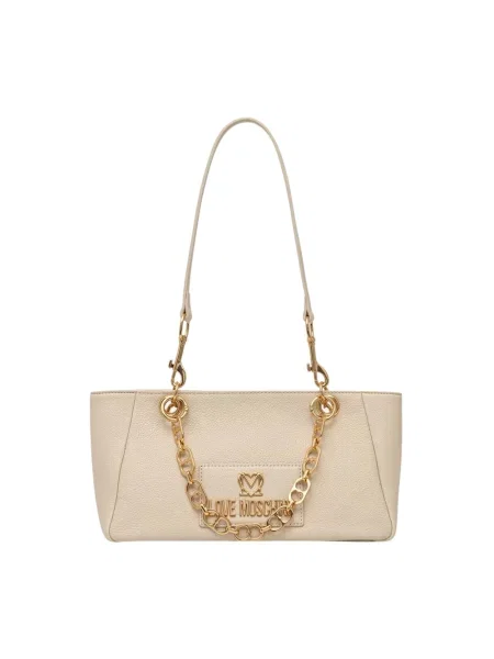 Love Moschino torebka beżowa