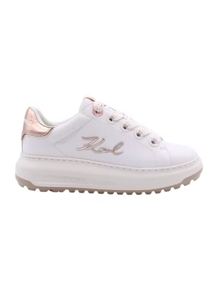 Sneakersy Karl Lagerfeld beżowe