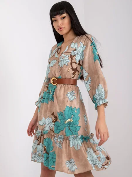 Rochie Factory Price de costum bej