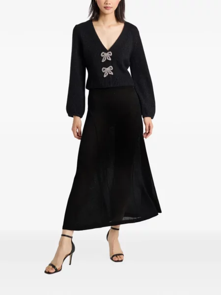 Cardigan Chinti & Parker cu funde negru