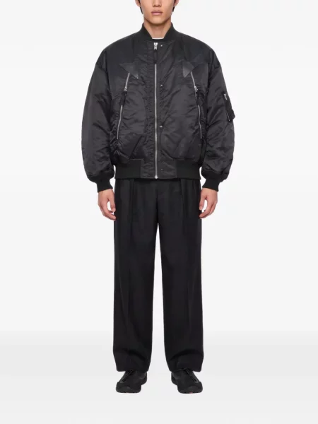Кожено яке Comme Des Garçons Homme черно
