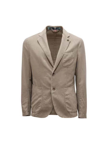 Lniana marynarka Bob beżowa