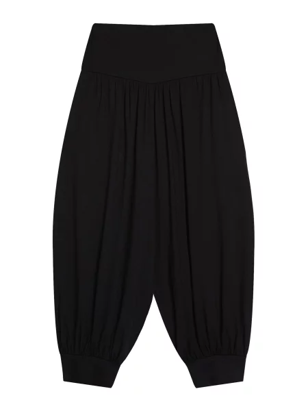 Bershka Pantaloni largi negru