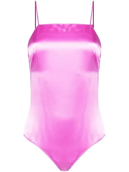 Body Max Mara de mătase roz