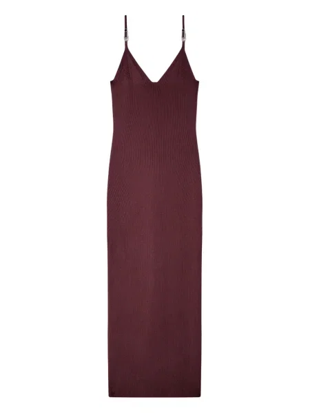 Rochie midi Versace până la genunchi de costum roșu