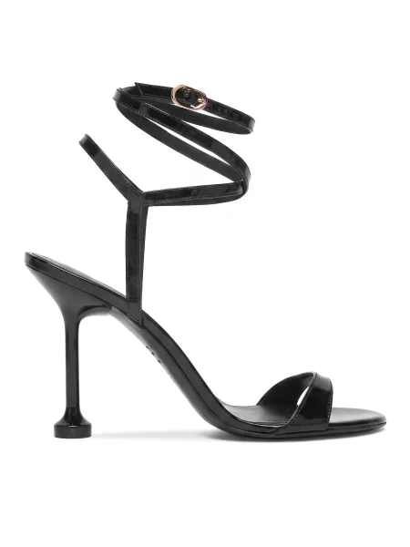 Сандали Stuart Weitzman Naudistini Wrap черен