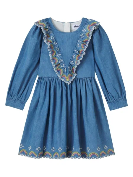 Gyerek denim ruha Molo kék