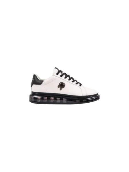 Sneakersy Karl Lagerfeld skórzane białe