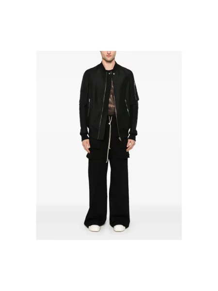 Spodnie cargo Rick Owens czarne