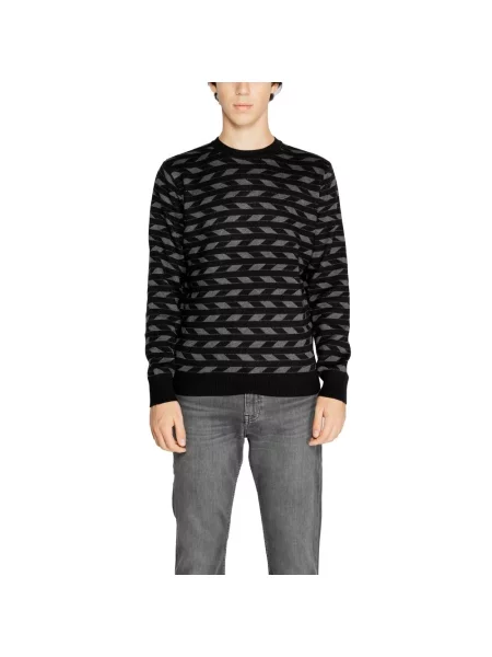 Sweter Antony Morato wełniany czarny