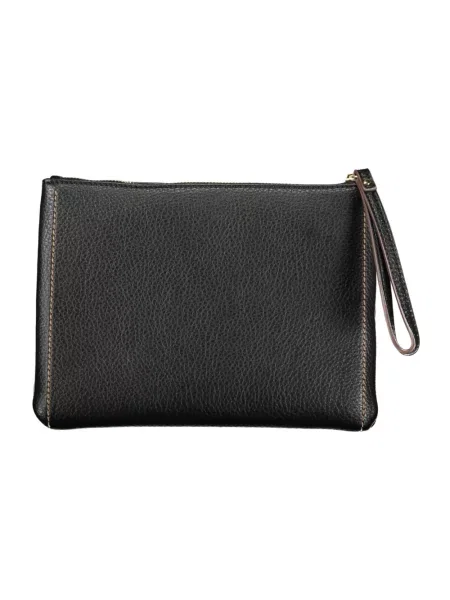 Lniana kosmetyczka Valentino Bags czarna