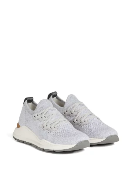 Sneakersy dziecięce Brunello Cucinelli szare