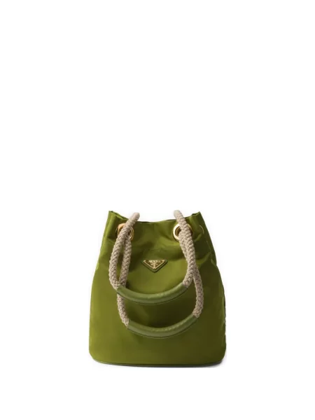 Geantă bucket Prada verde
