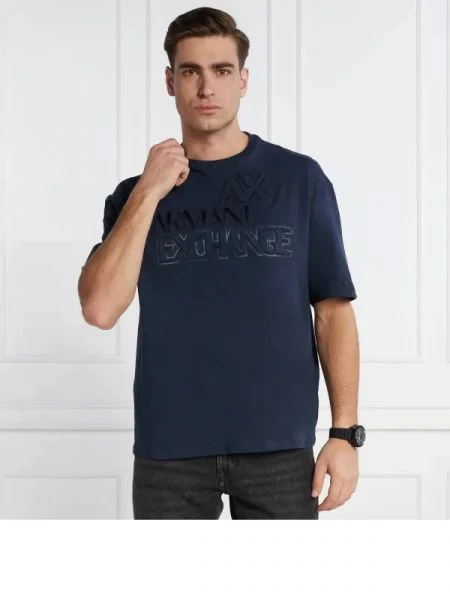 Armani Exchange Póló | Comfort fit kék
