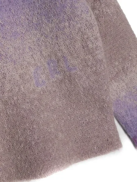 Sweter dziecięcy Erl fioletowy
