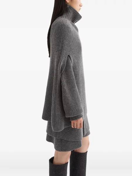 Pulover Jil Sander gri