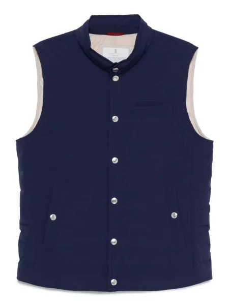 Vestă Brunello Cucinelli albastru