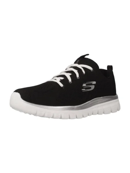 Skechers Topánky Get Connected čierna