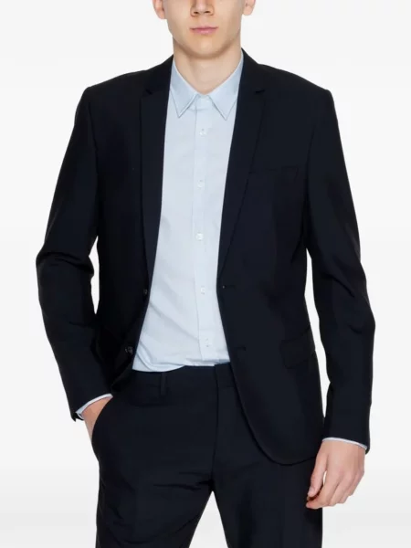 Costum Antony Morato cu rever albastru