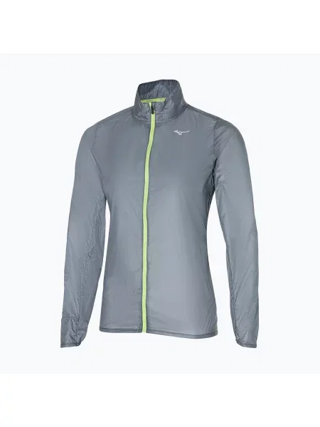 Kurtka do biegania Mizuno Aero grey szara