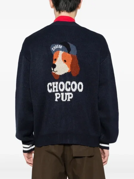 Cardigan Chocoolate tricotate albastru