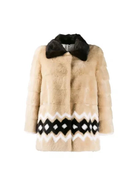 Sztuczne futro kurtka z futerkiem Simonetta Ravizza