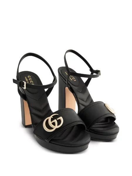 Sandale Gucci din piele negru