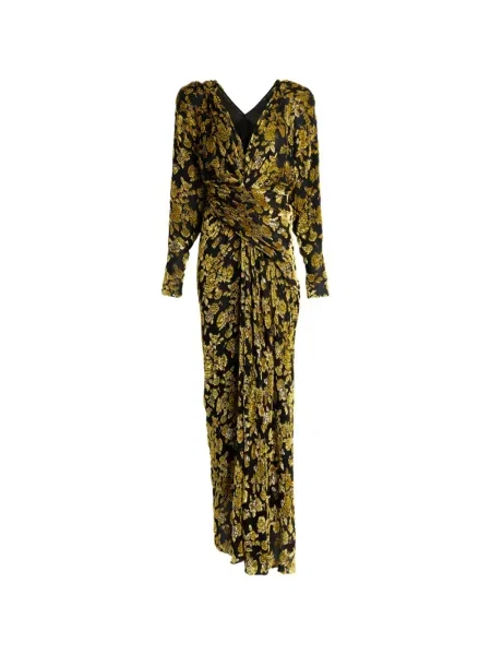 Lung rochie Balmain de catifea