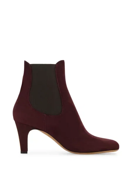 Chelsea boots Ferragamo červená