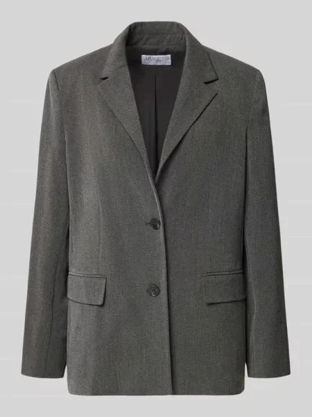 Żakiet krótki o kroju regular fit z poduszkami na ramionach Jake*s Collection