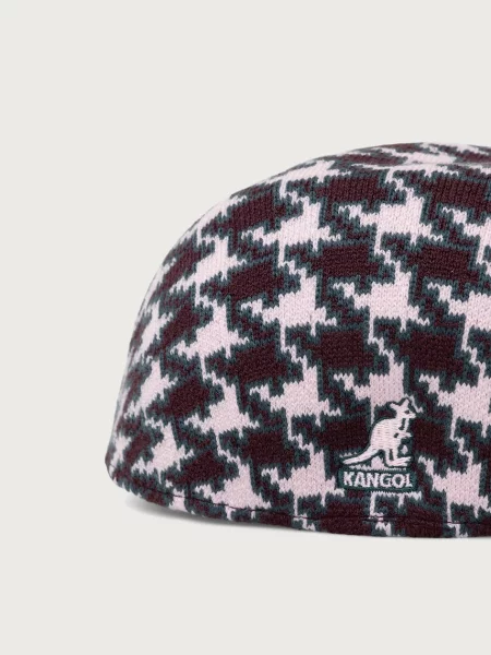 Căciulă Kangol de lână cu model pepito roz