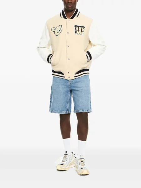 Яке Off-white бяло