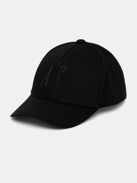 Armani Exchange baseballová čepice černá