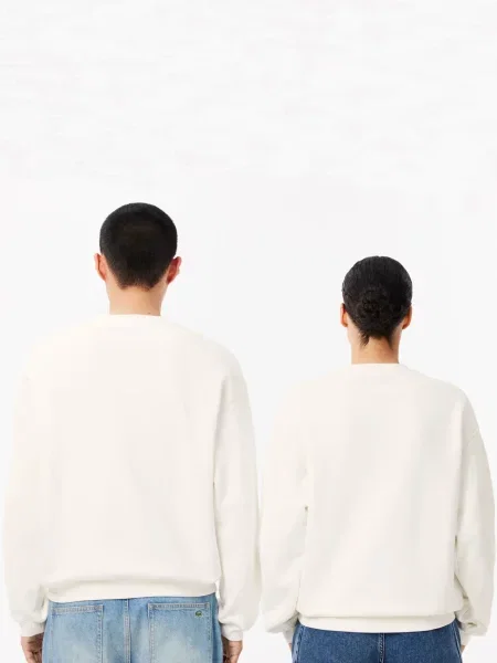 Дитячий світшот Lacoste білий