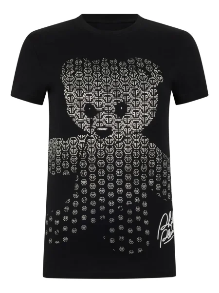 Tricou Philipp Plein teddy negru