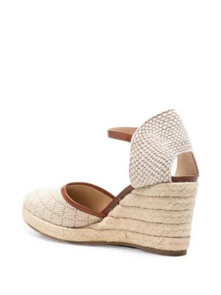 Espadrile Manolo Blahnik cu pană