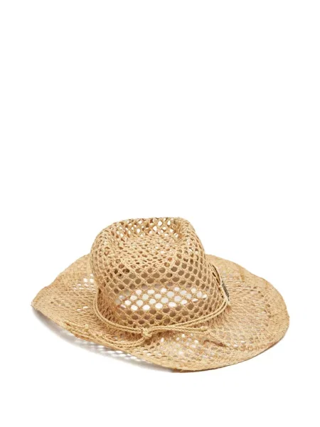 Слама шапка с периферия Maison Michel