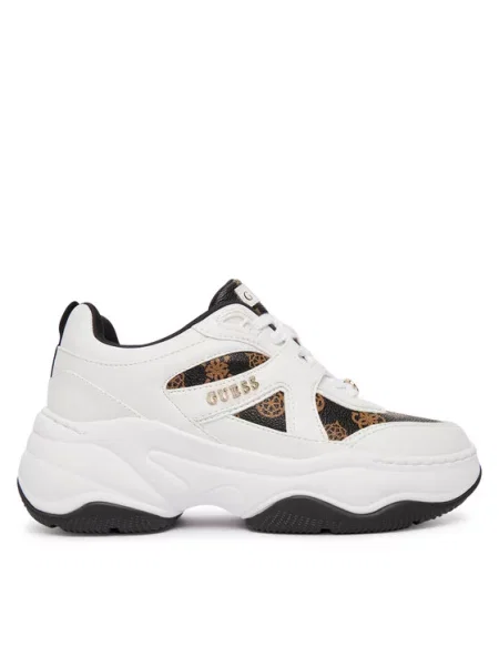 Sneakersy Guess bílé