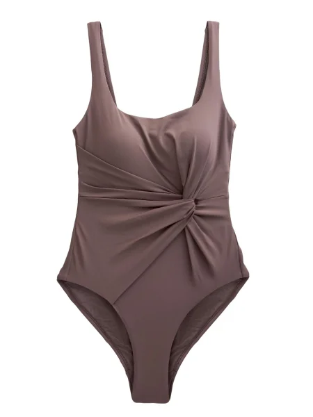 Next Costum de baie întreg ciocolatiu