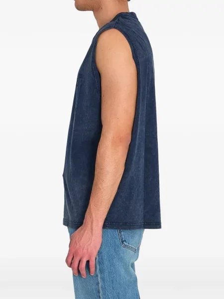 Vestă Off-white cu imagine alb